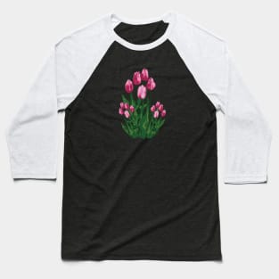 Flower Baseball T-Shirt